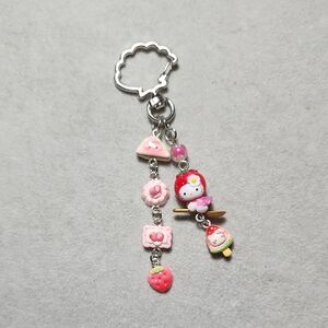 ❌️SOLD❌️Cute Pink Hello Kitty Keychain